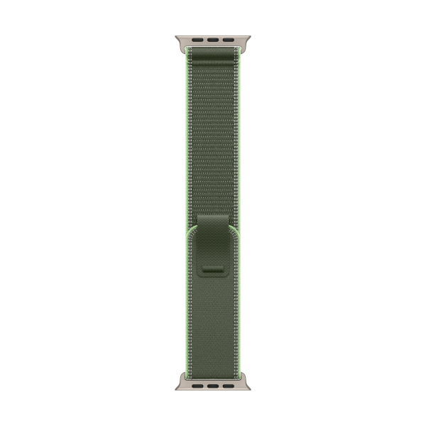 Apple Watch Ultra 3 (2025), 49 мм корпус из титана цвета «Natural», ремешок Trail Loop размера S/M цвета «Green/Neon» Apple Watch Ultra 3 (2025), 49 мм корпус из титана цвета «Natural», ремешок Trail Loop размера S/M цвета «Green/Neon»