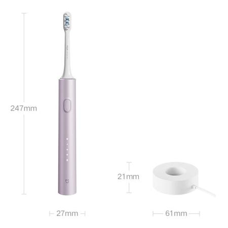 Звуковая зубная щетка Xiaomi Mi Electric Toothbrush T302 BHR6745CN (MES608) Фиолетовый Звуковая зубная щетка Xiaomi Mi Electric Toothbrush T302 BHR6745CN (MES608) Фиолетовый