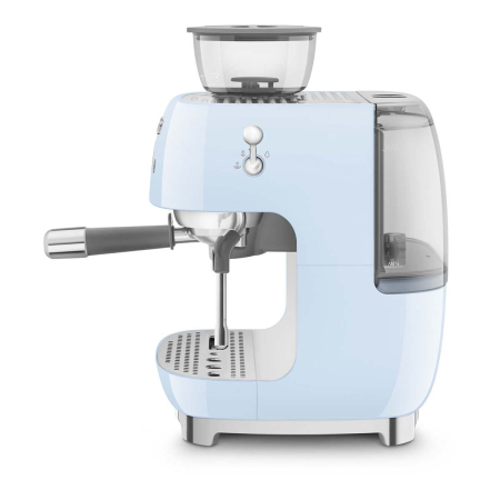 Кофемашина эспрессо со встроенной кофемолкой SMEG 50s style (EGF03PBEU) Пастельный голубой Кофемашина эспрессо со встроенной кофемолкой SMEG 50s style (EGF03PBEU) Пастельный голубой