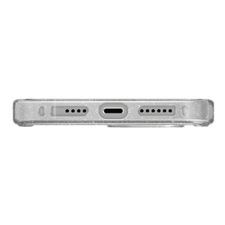 Чехол для iPhone 15 Pro с MagSafe UNIQ Lifepro Xtreme (IP6.1P(2023)-LPRXMLUC) Серебристый с блестками Чехол для iPhone 15 Pro с MagSafe UNIQ Lifepro Xtreme (IP6.1P(2023)-LPRXMLUC) Серебристый с блестками