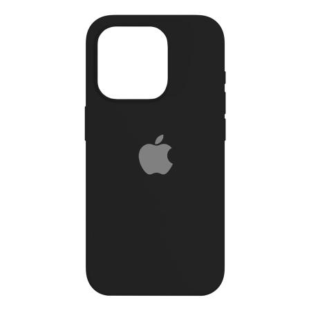Чехол Silicone Case для Apple iPhone 15 Pro Black, Черный Чехол Silicone Case для Apple iPhone 15 Pro Black, Черный