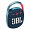 Портативная колонка JBL Clip 4 Blue/Pink, темно-синий