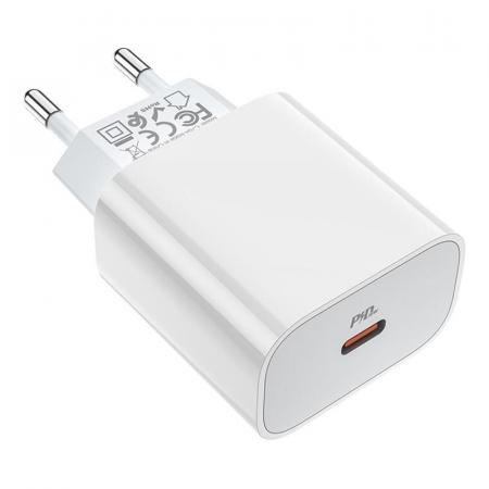 Сетевое зарядное устройство hoco. Plus Speed source PD3.0 charger (C76A) Белый