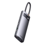 Хаб Baseus Metal Gleam Series 7в1 Multifunctional Type-C HUB Docking Station (WKWG040013) Серый Хаб Baseus Metal Gleam Series 7в1 Multifunctional Type-C HUB Docking Station (WKWG040013) Серый