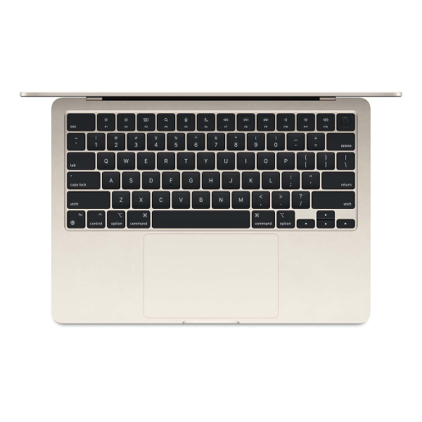 Apple MacBook Air 13" (M3, 8C CPU, 8C GPU, 2024) 16/256Gb SSD (MC8J4) Starlight, «сияющая звезда»