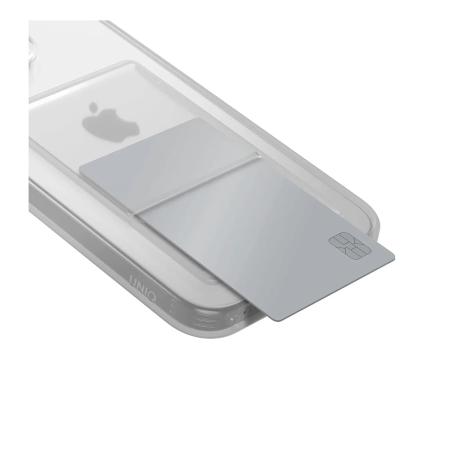 Чехол для iPhone 15 Pro UNIQ Air Fender ID с cardslot (IP6.1P(2023)-AFIDTRAN) Прозрачный Чехол для iPhone 15 Pro UNIQ Air Fender ID с cardslot (IP6.1P(2023)-AFIDTRAN) Прозрачный