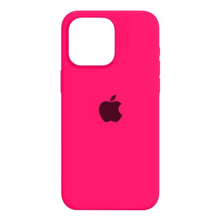 Чехол Silicone Case для Apple iPhone 15 Pro Max Ярко-розовый Чехол Silicone Case для Apple iPhone 15 Pro Max Ярко-розовый