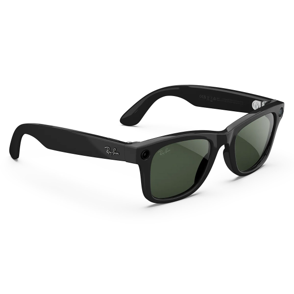 Умные очки Ray-Ban Wayfarer Gen 2 (RW4012), размер L, Shiny Black/Graphite Green Transitions