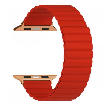 Ремешок для Apple Watch mutural watch band 42/44/45 мм Red, красный Ремешок для Apple Watch mutural watch band 42/44/45 мм Red, красный