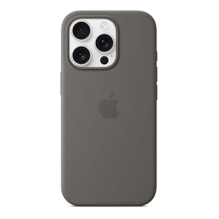 Чехол Silicone Case для Apple iPhone 16 Pro Gray, Серый Чехол Silicone Case для Apple iPhone 16 Pro Gray, Серый