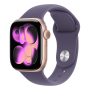 Apple Watch Series 11, 42 мм корпус из алюминия цвета «Rose Gold», ремешок Sport Band размера S/M цвета «Purple Fog» Apple Watch Series 11, 42 мм корпус из алюминия цвета «Rose Gold», ремешок Sport Band размера S/M цвета «Purple Fog»