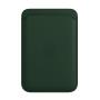 Чехол-бумажник Apple MagSafe для iPhone Pine Green, сосновый зеленый Чехол-бумажник Apple MagSafe для iPhone Pine Green, сосновый зеленый