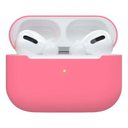 Чехол Silicone Case для Apple AirPods Pro Pink, розовый Чехол Silicone Case для Apple AirPods Pro Pink, розовый