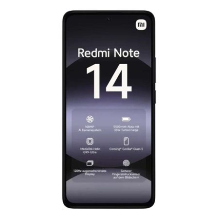 Xiaomi Redmi Note 14 8/256Gb Midnight Black, чёрный Xiaomi Redmi Note 14 8/256Gb Midnight Black, чёрный