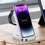 Беспроводное зарядное устройство AceFast Wireless Charger Desktop Holder 3в1 (E15) White, белый Беспроводное зарядное устройство AceFast Wireless Charger Desktop Holder 3в1 (E15) White, белый