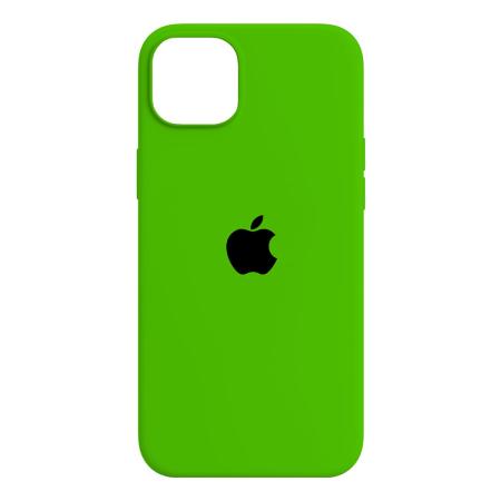 Чехол Silicone Case для Apple iPhone 14 Plus Ярко-зеленый Чехол Silicone Case для Apple iPhone 14 Plus Ярко-зеленый
