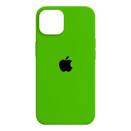 Чехол Silicone Case для Apple iPhone 14 Ярко-зеленый Чехол Silicone Case для Apple iPhone 14 Ярко-зеленый