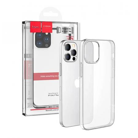 Чехол hoco. Creative Case силиконовый ультратонкий для Apple iPhone 13 Pro Max Белый