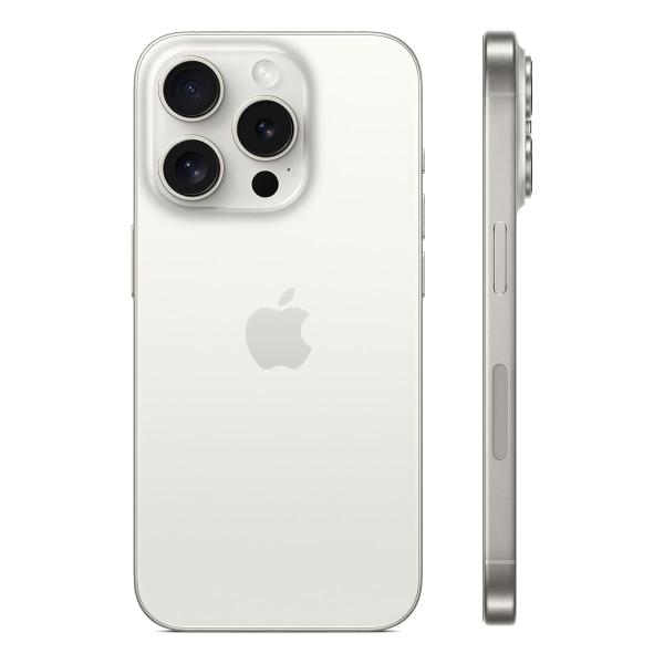 Apple iPhone 15 Pro 1Tb eSIM White Titanium, белый титан Apple iPhone 15 Pro 1Tb eSIM White Titanium, белый титан