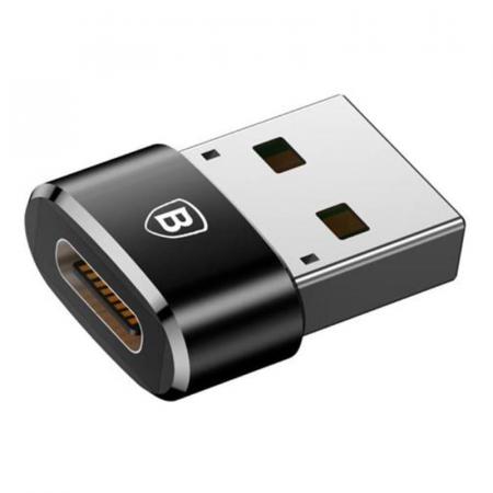 Адаптер Baseus Type-C - USB Converter (CAAOTG-01) Черный Адаптер Baseus Type-C - USB Converter (CAAOTG-01) Черный