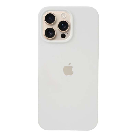 Чехол Silicone Case для Apple iPhone 16 Pro с MagSafe White, белый Чехол Silicone Case для Apple iPhone 16 Pro с MagSafe White, белый