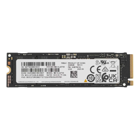 SSD накопитель Samsung PM9A1 2Tb M.2 2280 (MZVL22T0HBLB-00B00)