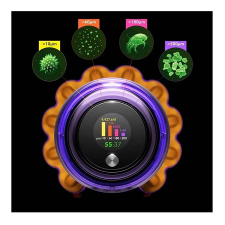 Пылесос Dyson V12 Detect Slim Absolute (SV46) Yellow / Nickel Пылесос Dyson V12 Detect Slim Absolute (SV46) Yellow / Nickel