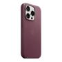Чехол FineWoven Case для Apple iPhone 15 Pro с MagSafe Mulberry, фиолетовый Чехол FineWoven Case для Apple iPhone 15 Pro с MagSafe Mulberry, фиолетовый