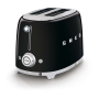 Тостер на 2 ломтика SMEG 50s style (TSF01BLEU) Черный Тостер на 2 ломтика SMEG 50s style (TSF01BLEU) Черный