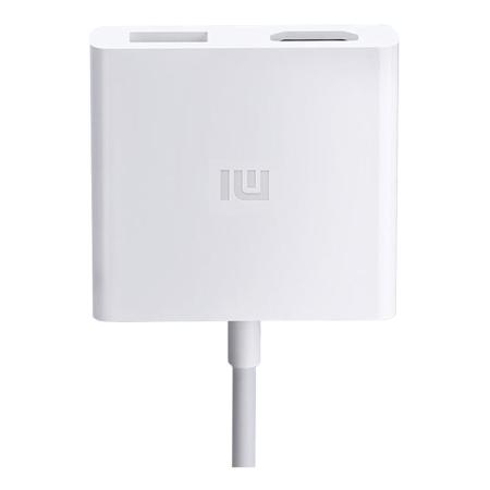 Многофункциональный адаптер Xiaomi USB-C - HDMI (XMZJQCH2TM) Белый Многофункциональный адаптер Xiaomi USB-C - HDMI (XMZJQCH2TM) Белый