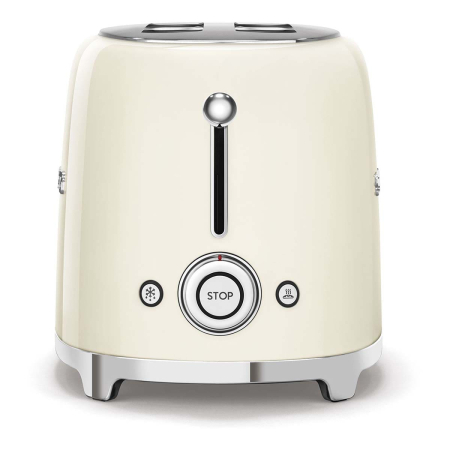 Тостер на 4 ломтика SMEG 50s style (TSF02CREU) Кремовый Тостер на 4 ломтика SMEG 50s style (TSF02CREU) Кремовый